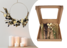 Diy box ring - couronne décorative - créative - à fabriquer soi-même
