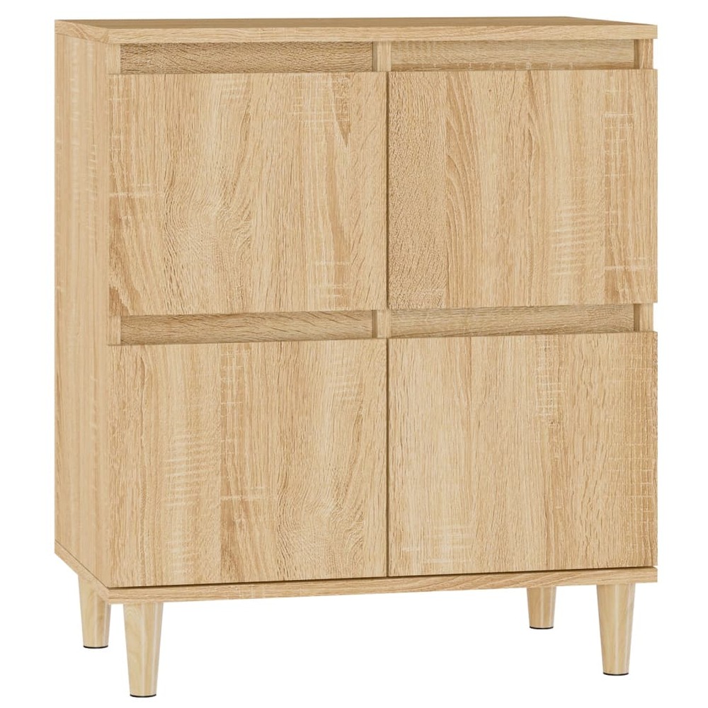 Buffet bahut commode armoire meuble de rangement organisateur cuisine salle de séjour salon sonoma 60 x 35 x 70 cm bois d'ing