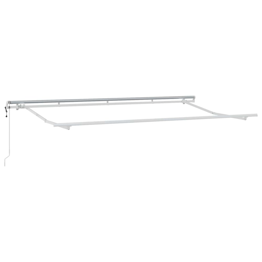 Auvent rétractable anthracite 400 x 200 cm