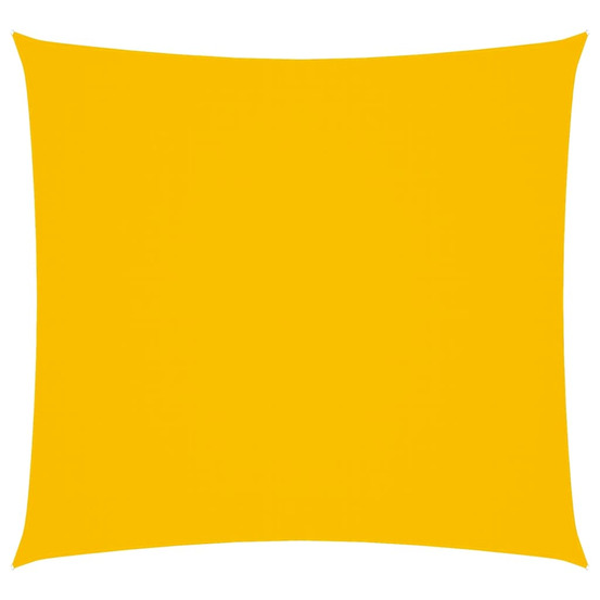 Voile de parasol tissu oxford carré 2,5x2,5 m jaune