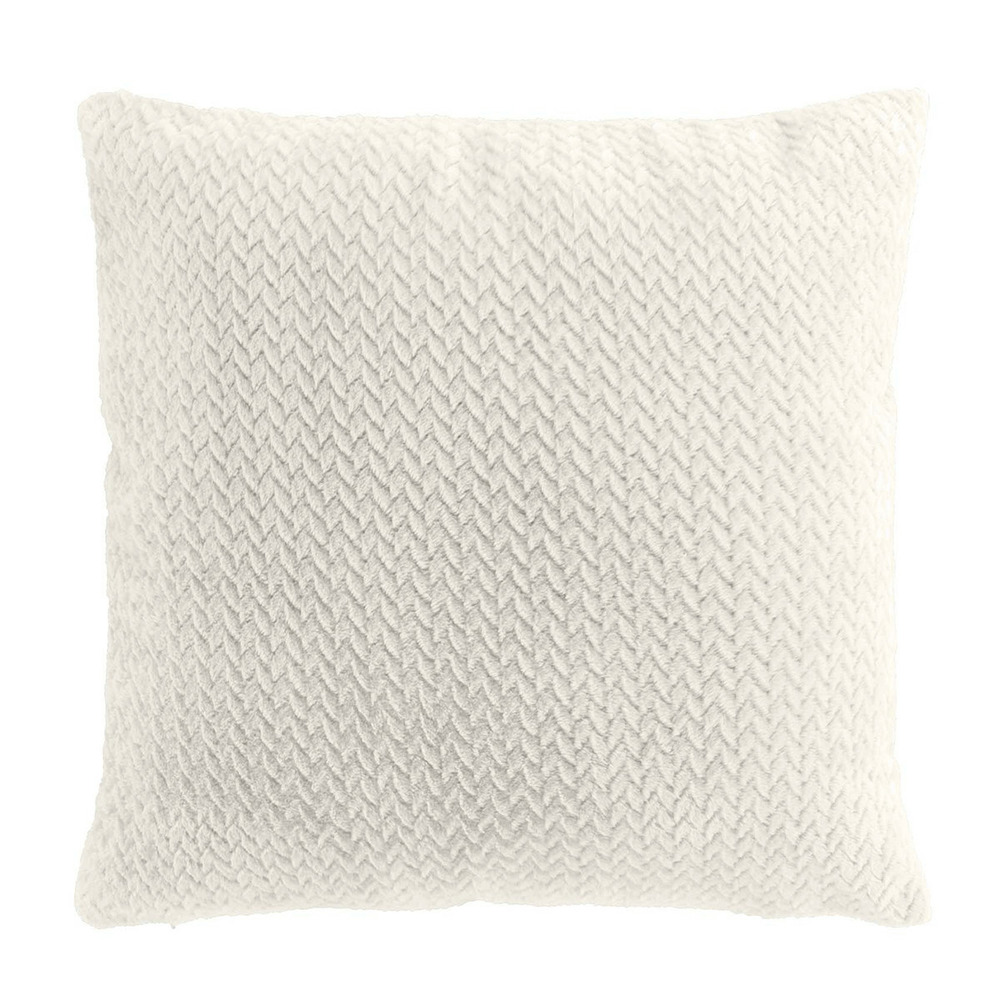 Coussin déco en flanelle 