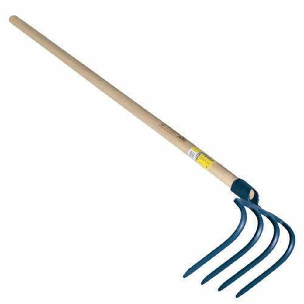 Crocs à bêcher ou à béton 4 dents 21 cm emmanché 1,35 m