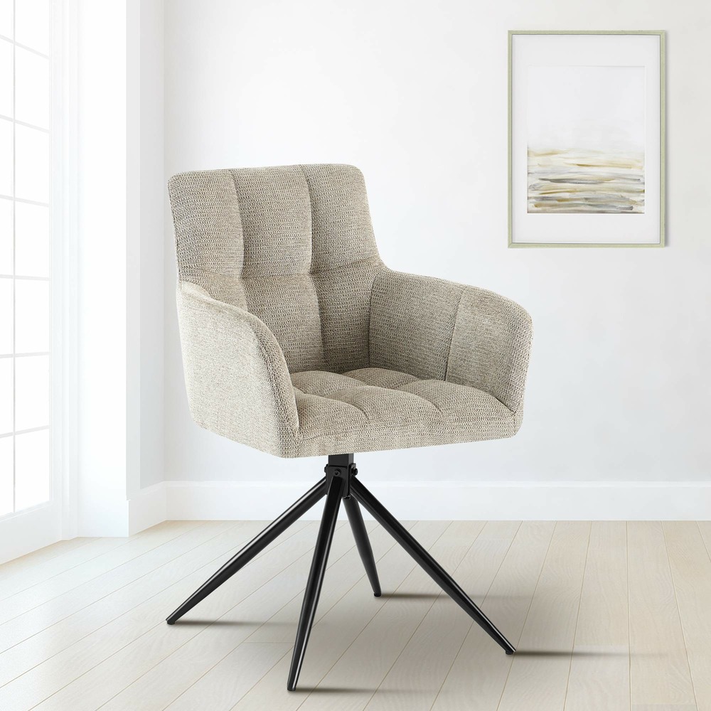 Chaise de salle à manger tissu jonah