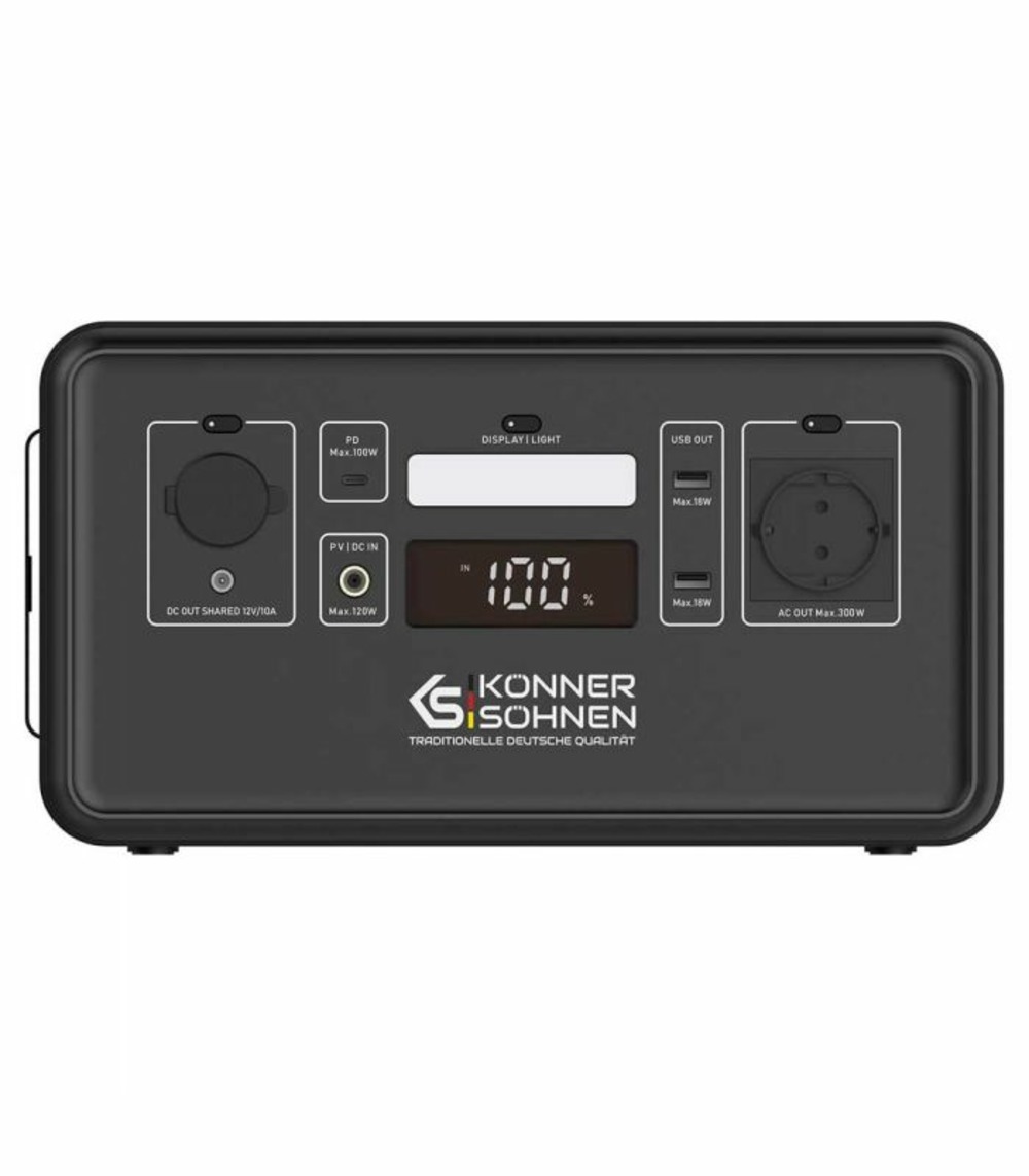 Centrale électrique portable, 300w - könner söhnen ks 300ps