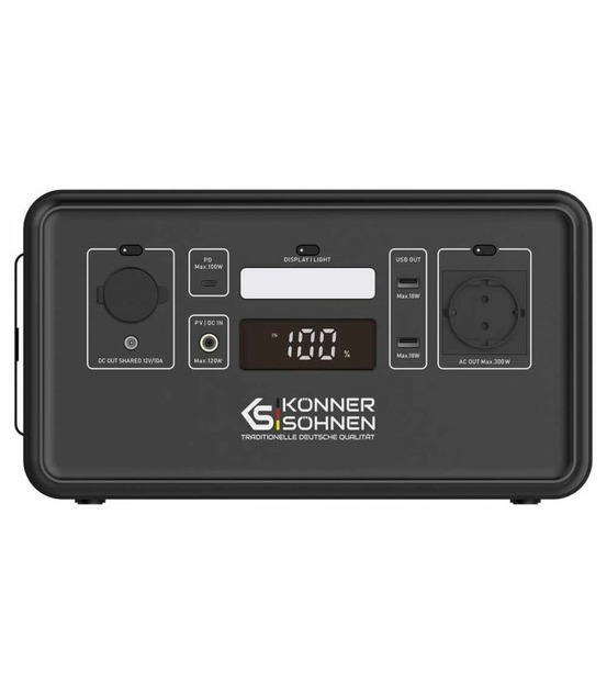 Centrale électrique portable, 300w - könner söhnen ks 300ps