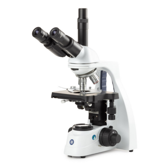 Microscope trinoculaire bscope - obj. E-plan - platine x-y - 4x/10x/40x/100x