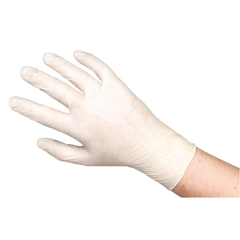 Gants en latex sans poudre transparents - paquet de 100