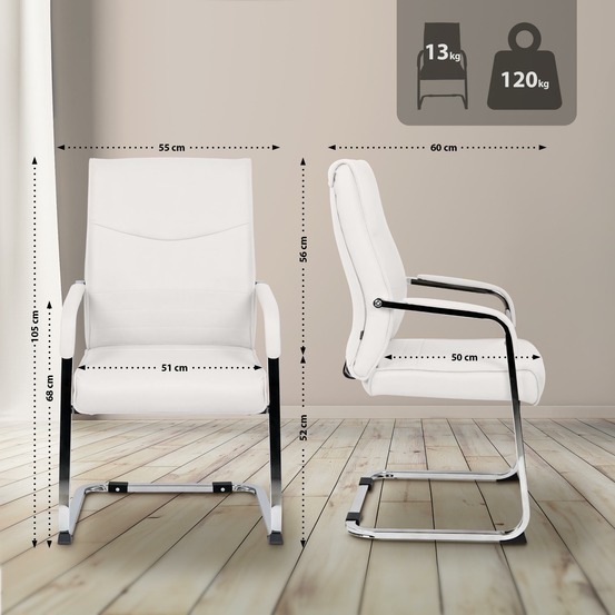 Chaise visiteur hobart