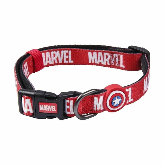 Collier pour chien marvel xxs/xs rouge