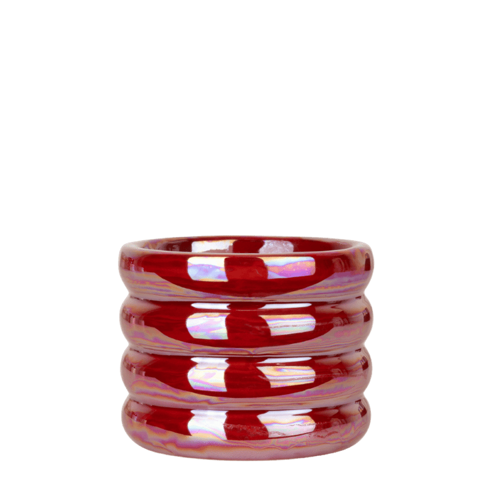 Cache-pot glow rouge - ø6 cm