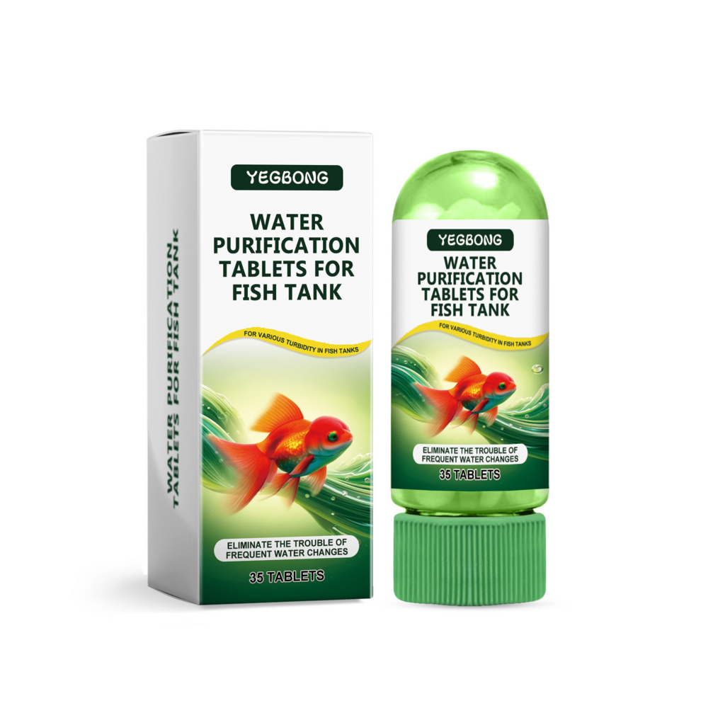 Tablettes nettoyantes d'eau pour aquarium, 35 tablettes - dtopbuyage