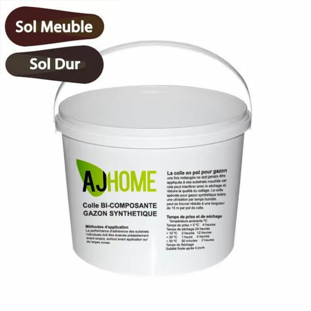 Colle bi-composante pour faux gazon 5.5 kg