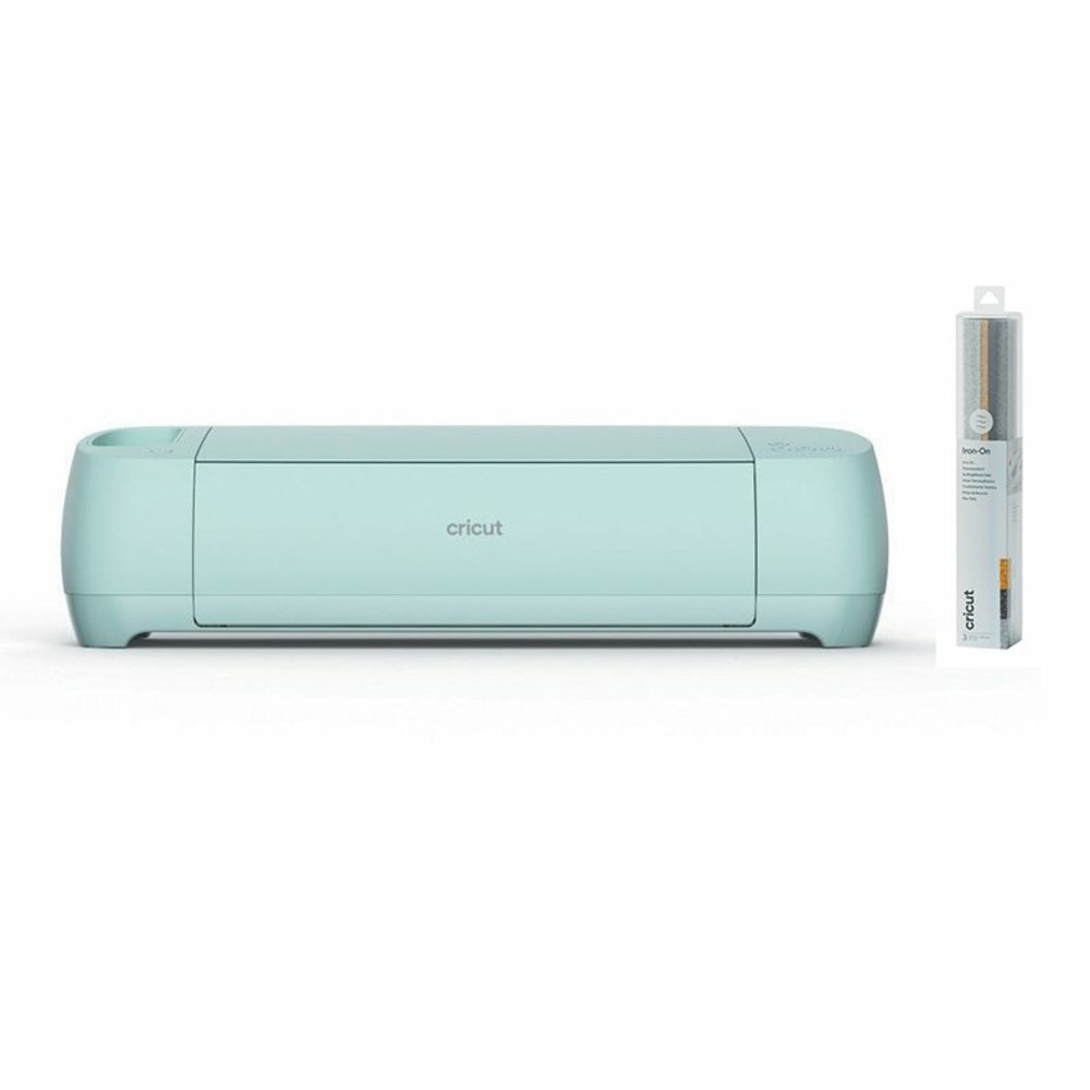 Machine de découpe cricut explore 3 + 3 flex thermocollants noir, doré, argenté pailleté 30,5 x 30,5 cm