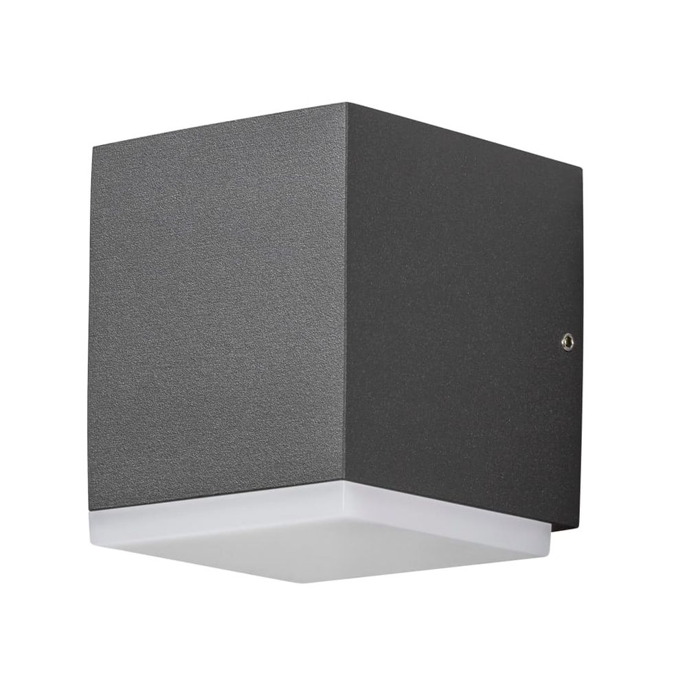 Applique à led monza 1x6w gris foncé