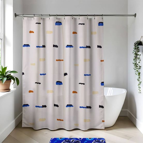Rideau de douche peva 180x180 cm - signature