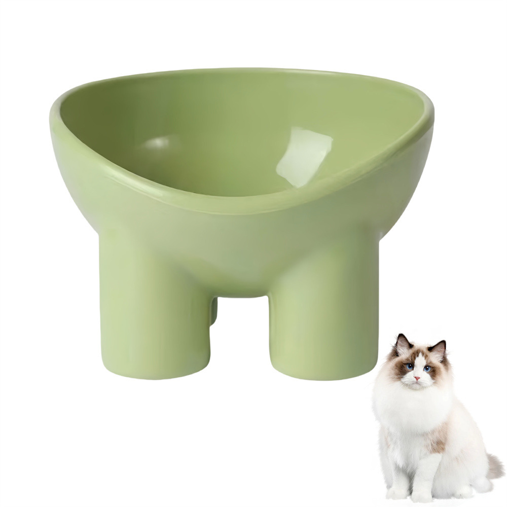 Gamelle haute pour chat 14×13.5×9cm