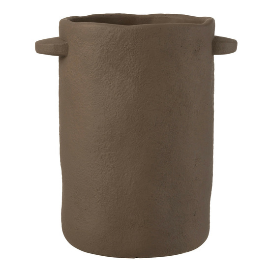 Vase allongé en ciment