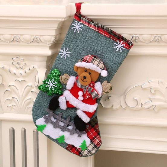 Chaussettes de noël - ours