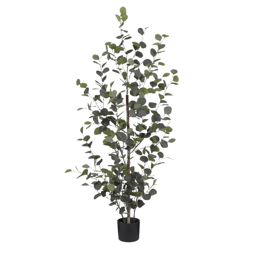 Mica decorations plante artificielle eucalyptus h150 x ø30 cm - fausse plante interieur – vert