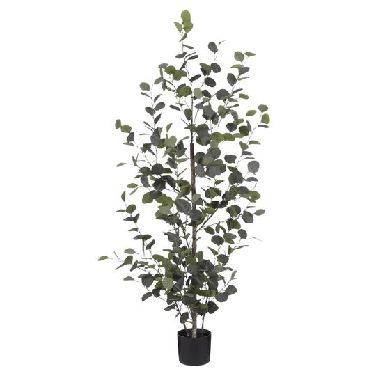 Mica decorations plante en pot noir - kunstplant avec pot inclus - plantes artificielles intérieur pour la maison - plante