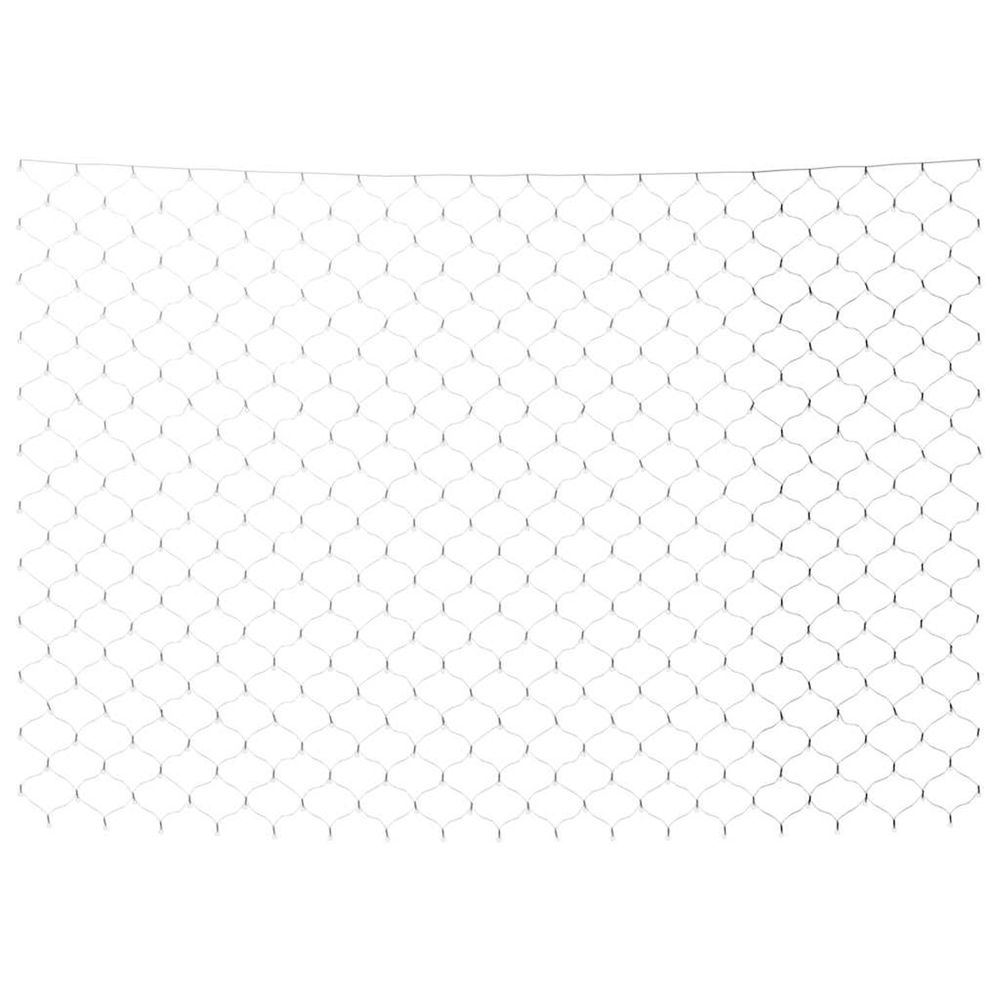 Filet lumineux blanc froid de noël 4x4 m 544 led int/ext