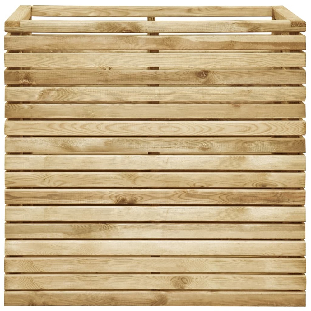 Lit surélevé 100x50x100 cm bois de pin imprégné
