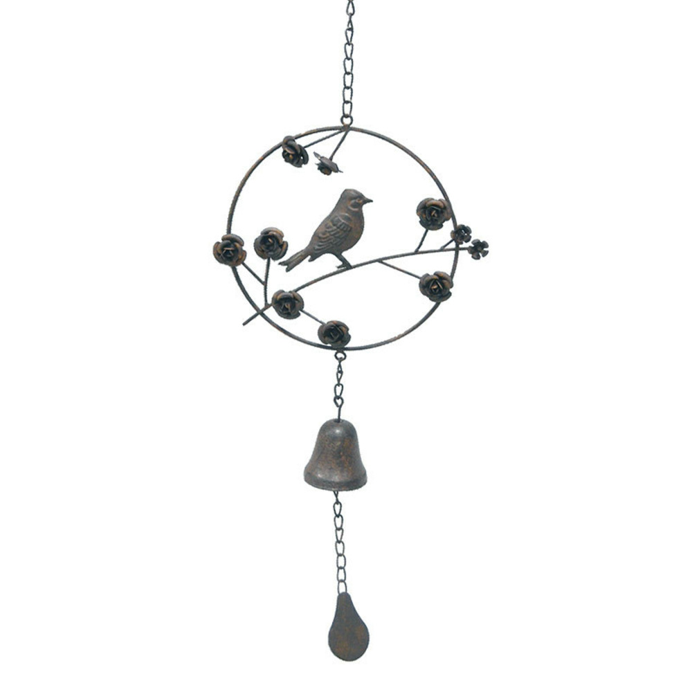 Clochette carillon oiseau 24x6x70cm
