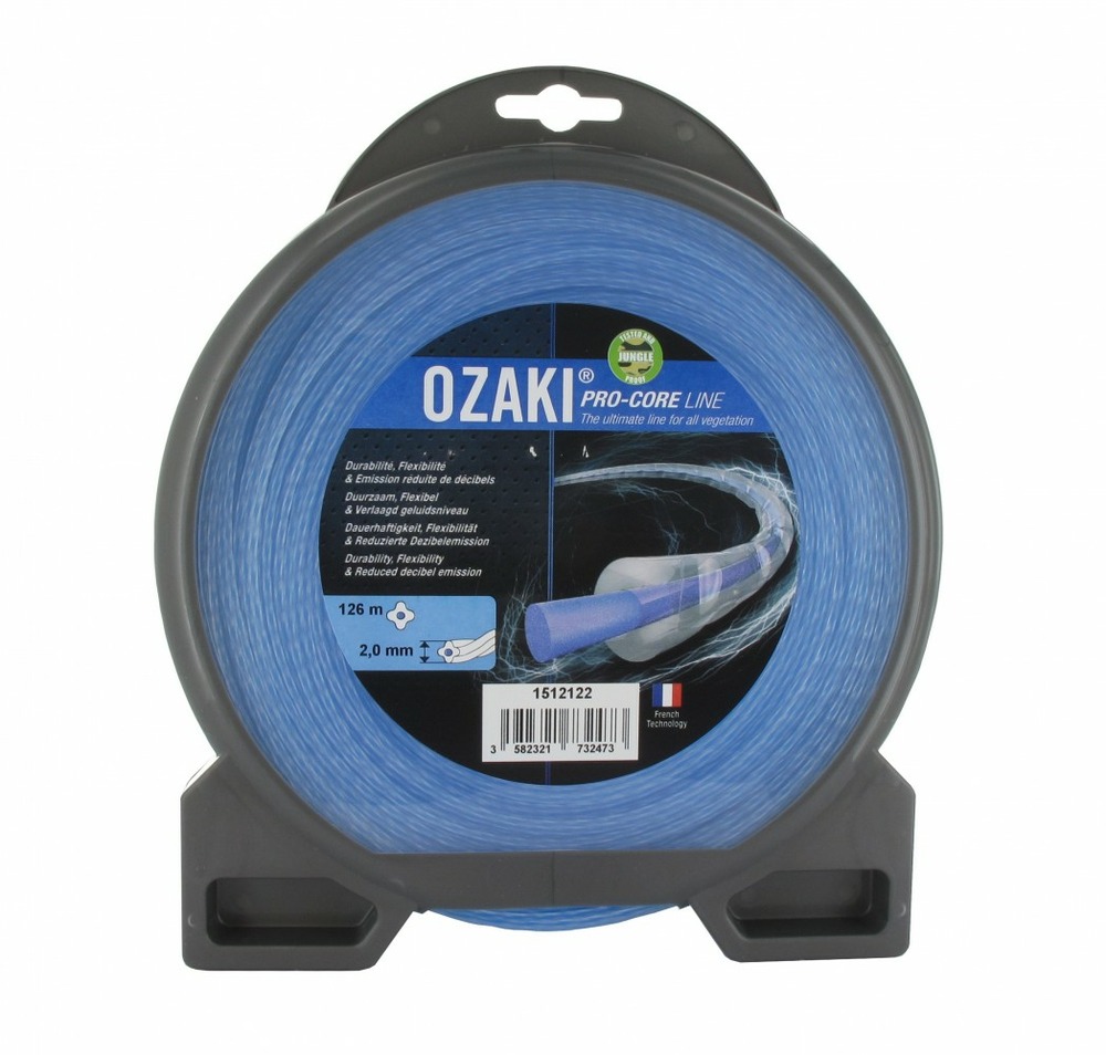 Coque fil nylon ozaki pro-core line. Co-extrudé longueur: 126 m, ø: 2,00mm