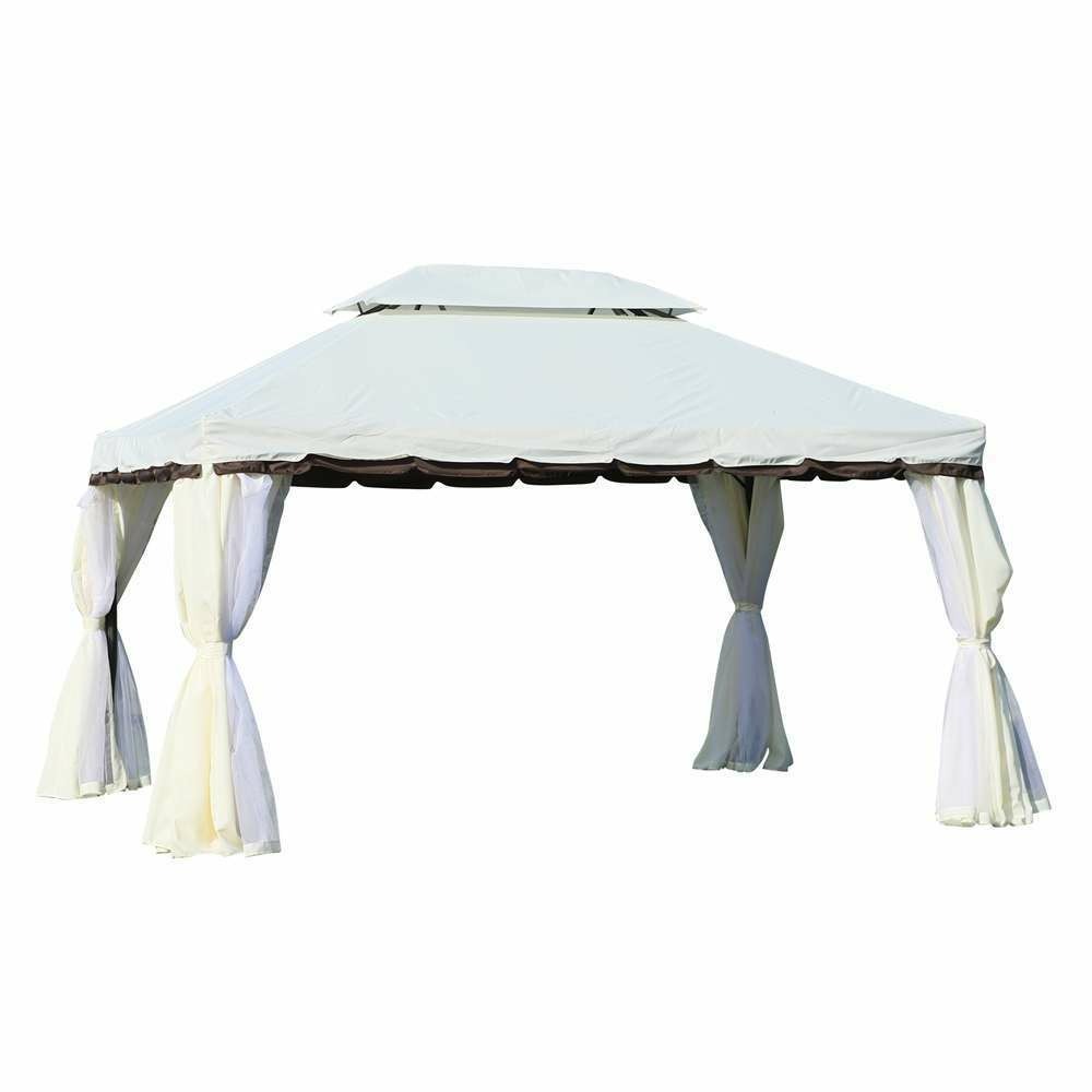 Pavillon de jardin 3,9L x 2,9l x 2,8H m - 390x290x280cm