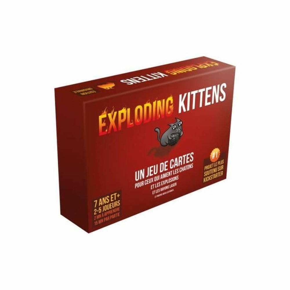 Jeu de société - asmodee - exploding kittens