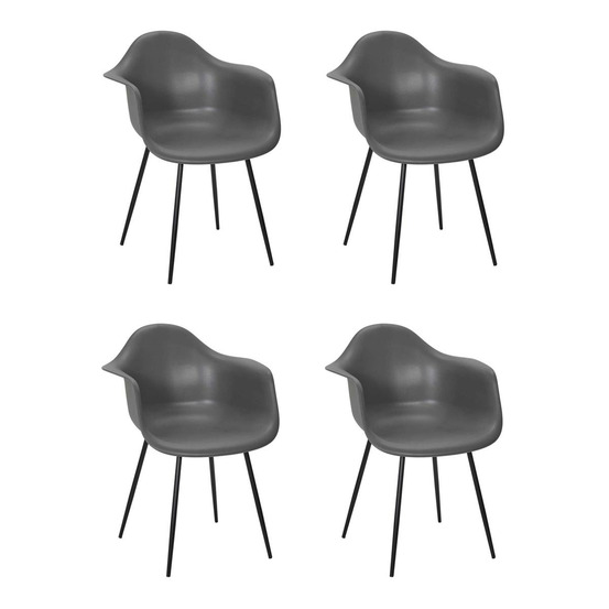 Lot de 4 chaises fauteuil