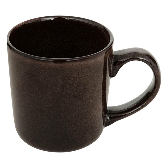 Mug terre inconnue marron tonka l13,5xp9,2xh10cm