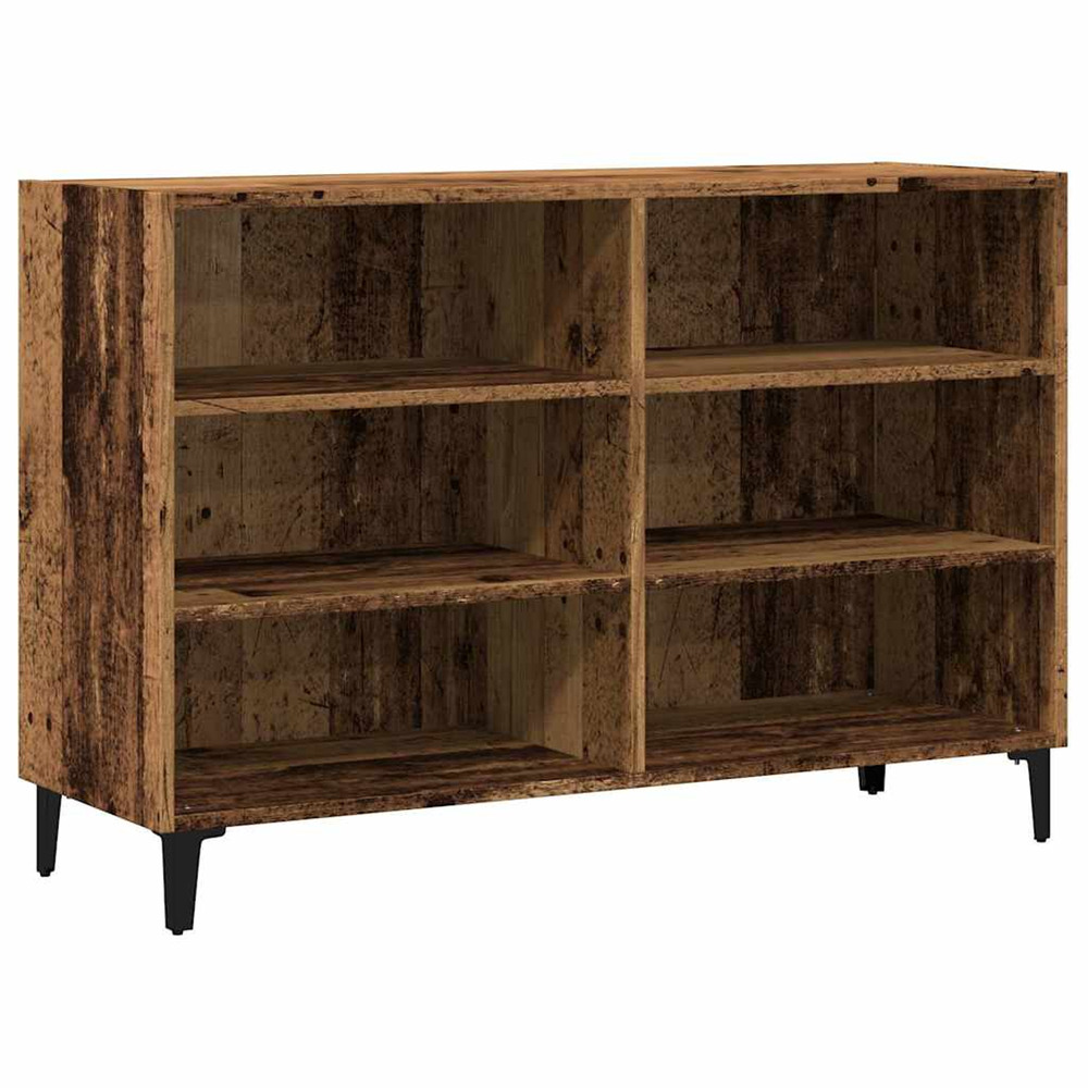 Buffet vieux bois 103,5x35x70 cm bois d'ingénierie