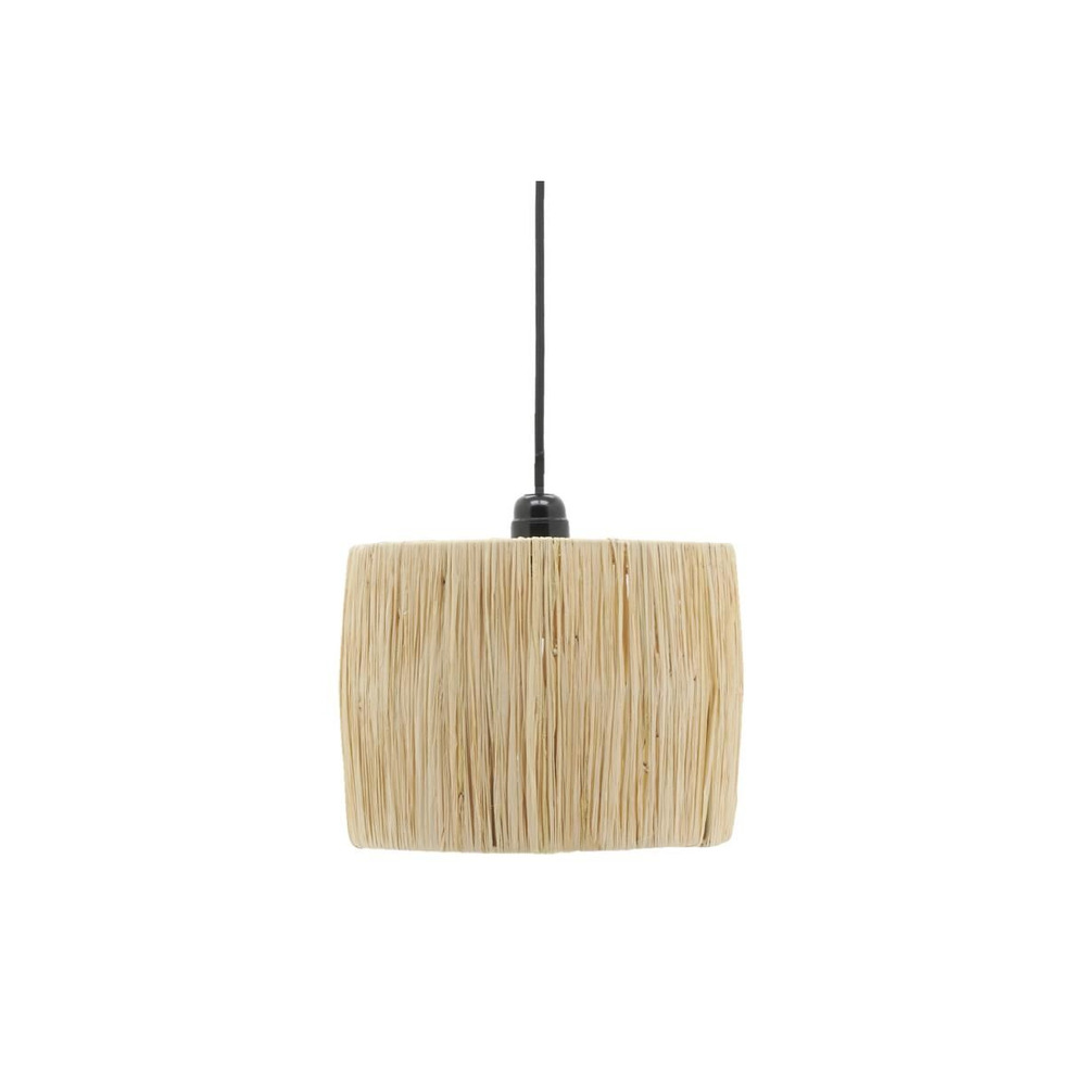 Abat-jour pour suspension en raphia naturel kenya abat-jour naturel