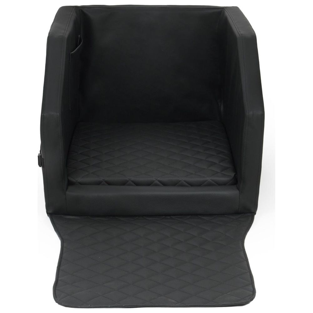 Velinda panier de voiture pour chien 55x100 cm — noir