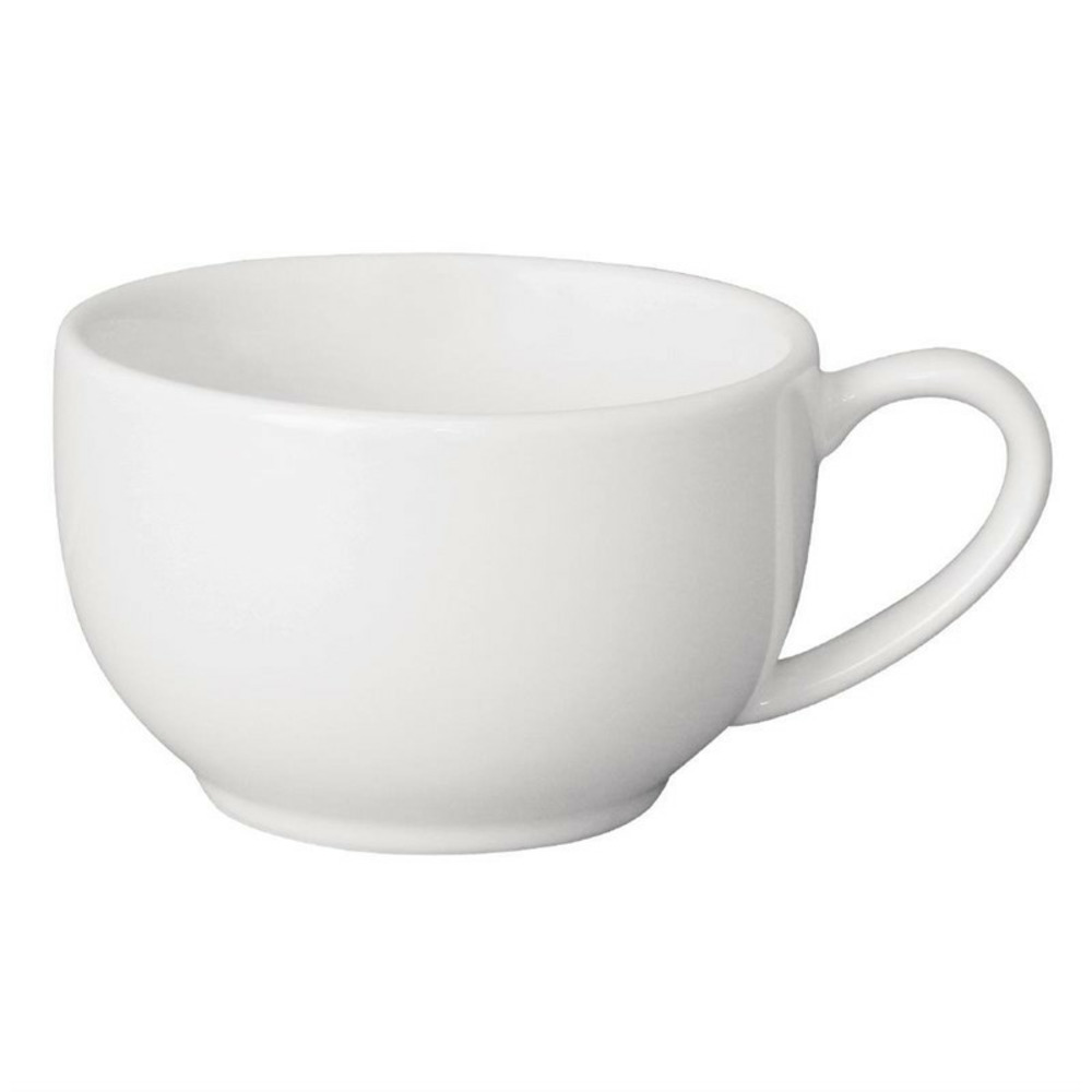 Tasse à café blanche 228ml lot de 12 olympia