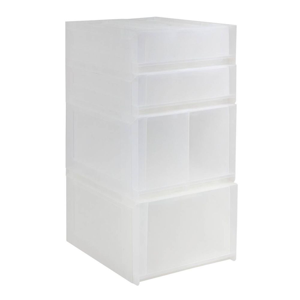 Tour de rangement tide'n stack 4 tiroirs