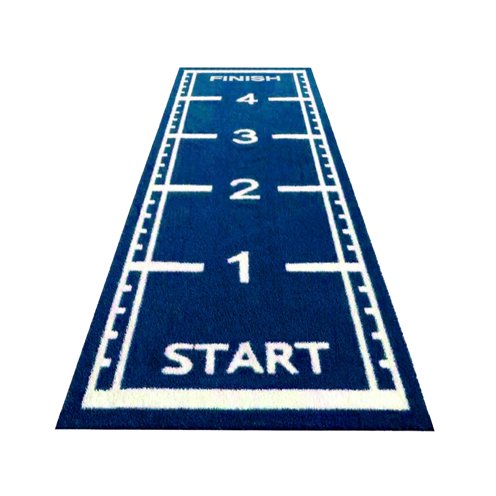 Gazon synthétique pour piste de sprint - 5 x 1,5 mètres - bleu - 17 mm