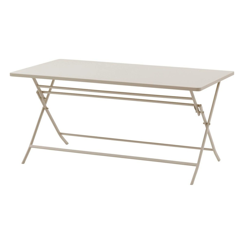 Table de jardin pliante rectangulaire 