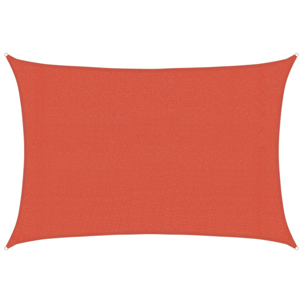 Voile d'ombrage 160 g/m² terre cuite 3x4,5 m pehd