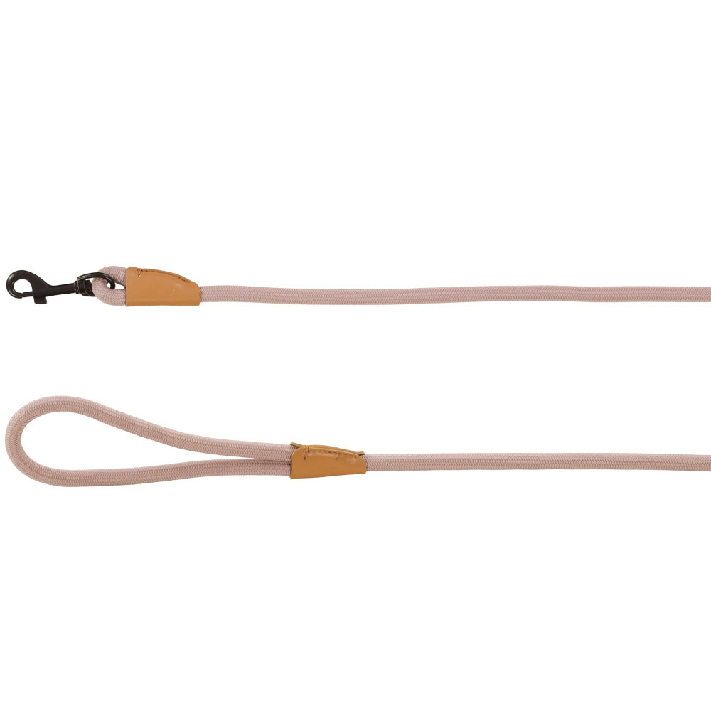 Laisse chiot malibu taupe 130 cm pour chien