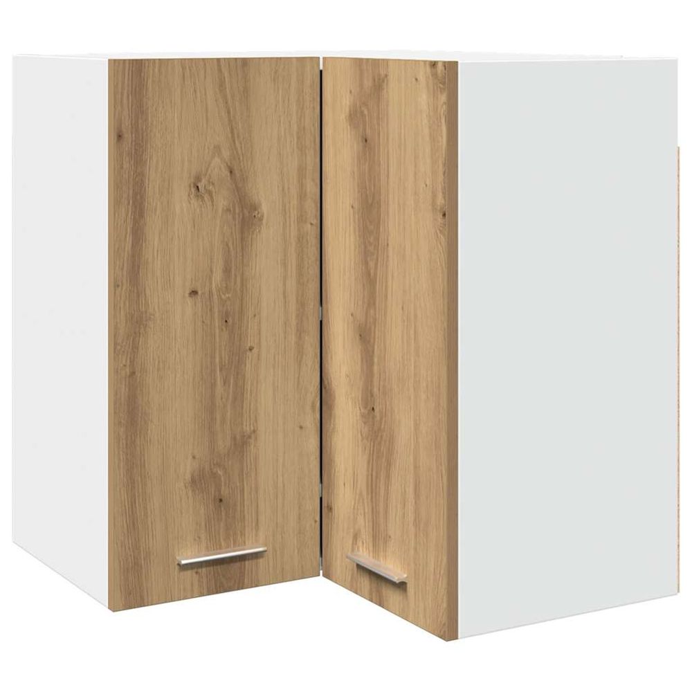 Armoire d'angle suspendue 