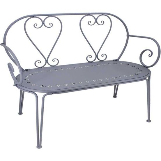 Banc en fer belle époque