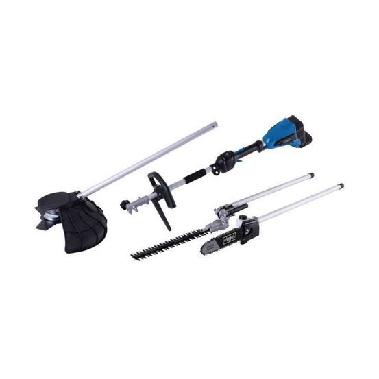 Débroussailleuse 4 en 1 sans fil scheppach bc-mfh400-x 20v ixes - sans batterie ni chargeur