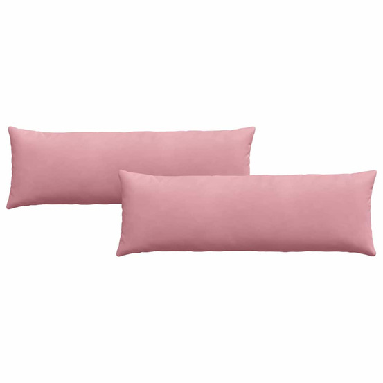 Coussins de canapé 2 pcs rose 120 x 40 cm