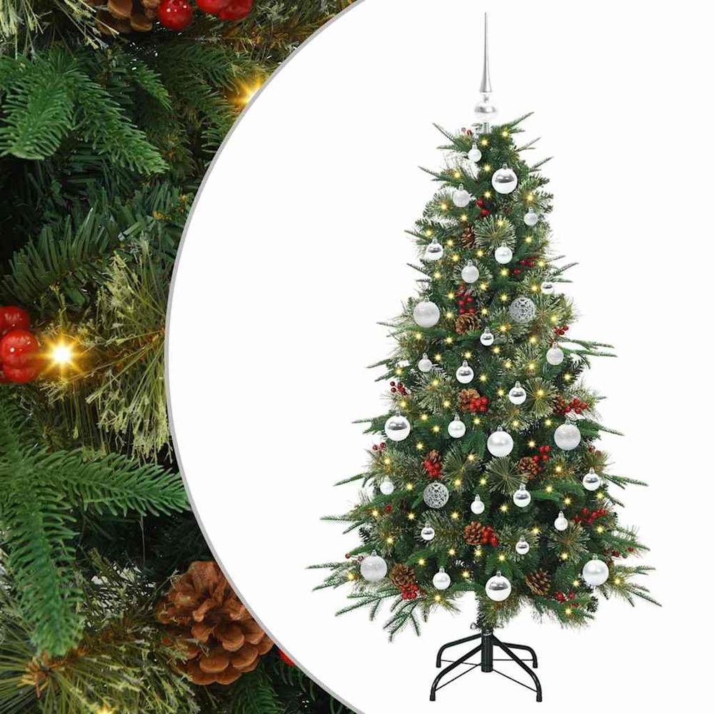 Sapin de noël artificiel à branches articulées vert 150 cm