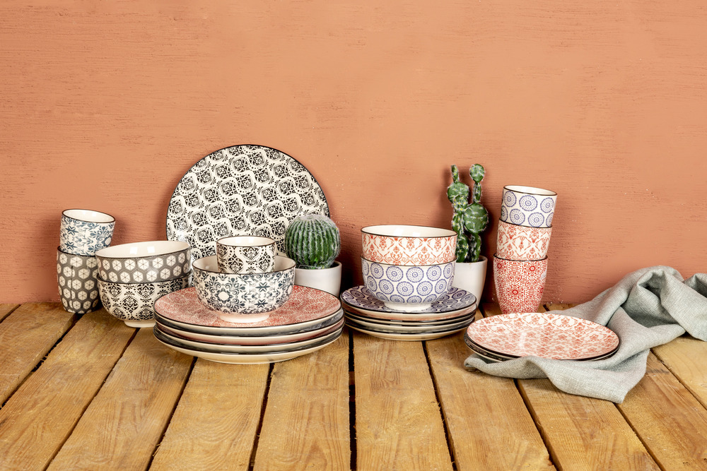 Cosy & trendy service de tables delirio 24 pièces, 6 personnes