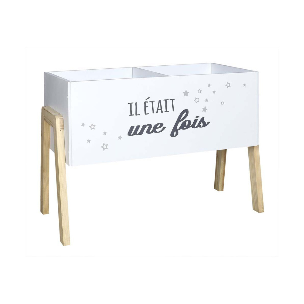 Bac à livres en bois il était une fois