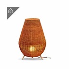 Lampe décorative 'SAONA 70' tréssée en fibres naturelles
