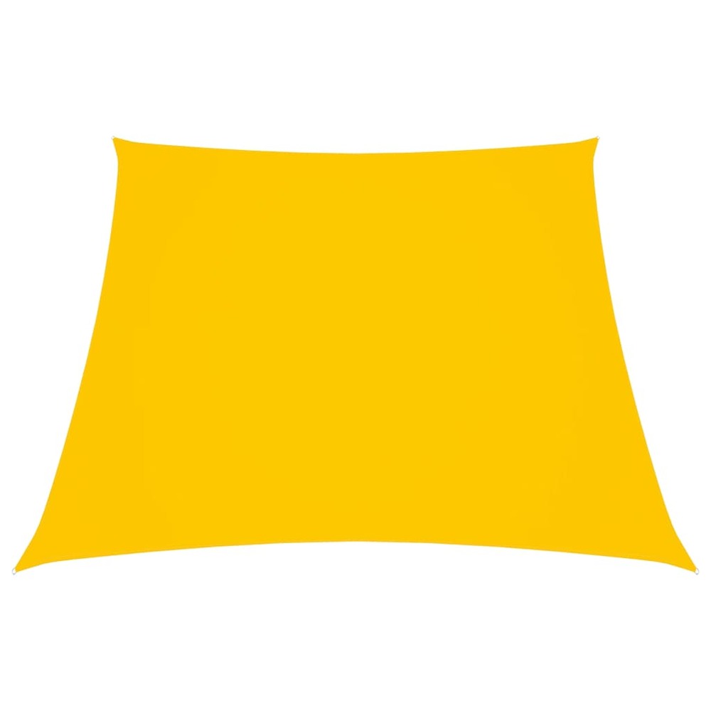 Voile de parasol tissu oxford trapèze 2/4x3 m jaune